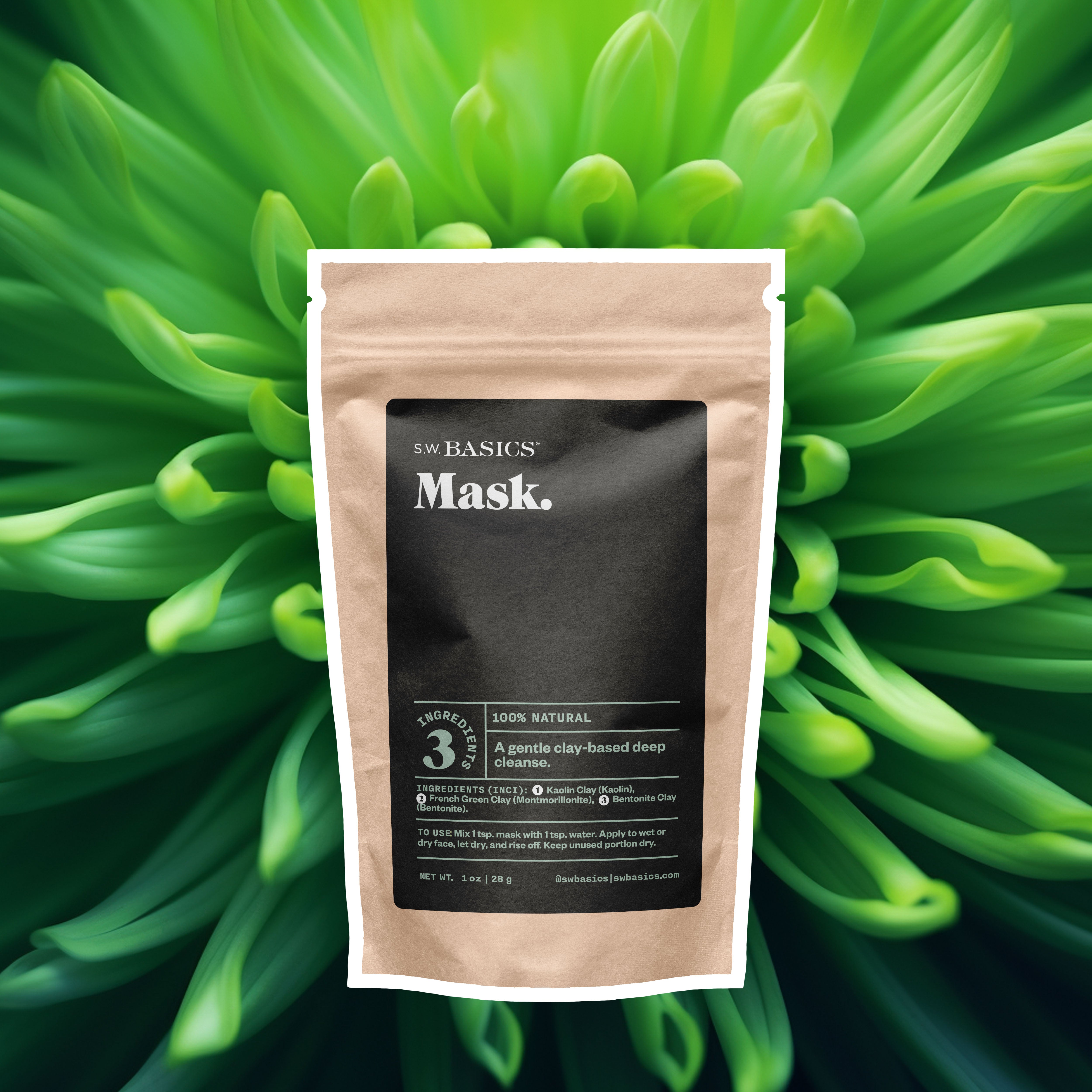 SW Basics Mask - 1oz Mini Pouch – S.W. Basics